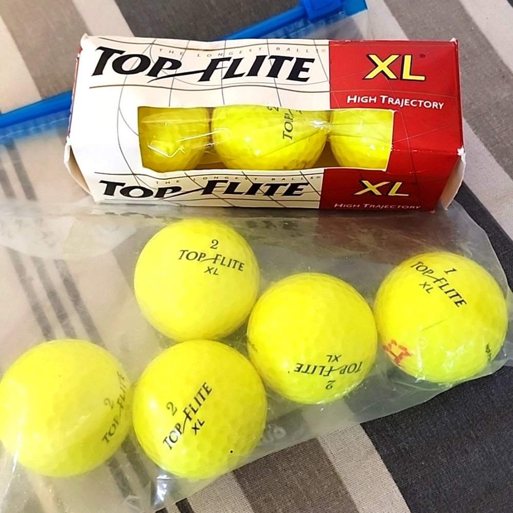 TopFlite Practice Golfballs (8 total)